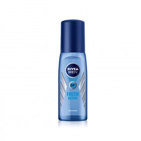 Nivea Men Fresh Active Deodorant Spray - For Men (75 ml)