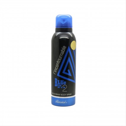 Rasasi Blue Incontournable Deodorant Spray - For Men (400 ml)