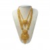 This Necklace set features a unique one of a kind tradition embellish with antic finish This Necklace set features a unique one of a kind tradition embellish with antic finish