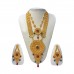 This Necklace set features a unique one of a kind tradition embellish with antic finish This Necklace set features a unique one of a kind tradition embellish with antic finish