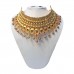 This Necklace set features a unique one of a kind tradition embellish with antic finish