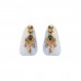 This Necklace set features a unique one of a kind tradition embellish with antic finish