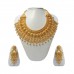 This Necklace set features a unique one of a kind tradition embellish with antic finish