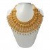 This Necklace set features a unique one of a kind tradition embellish with antic finish