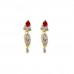 This Necklace set features a unique one of a kind tradition and modern embellish