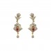 This Necklace set features a unique one of a kind tradition and modern embellish