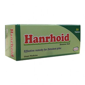 TABLET HANRHOID (BAWASEER BADI) Effective in haemorrhoid (piles) and constipation